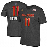 Men's Klay Thompson Charcoal 2017 NBA All-Star Game Name & Number T-Shirt,baseball caps,new era cap wholesale,wholesale hats